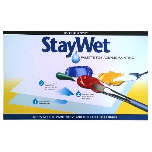 Daler & Rowney Stay Wet Palette For Acrylic Painting (121900100)