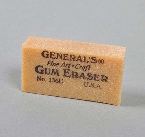  General Pencil 136EBP Artist Gum Eraser- (2 Pack) : Office  Products