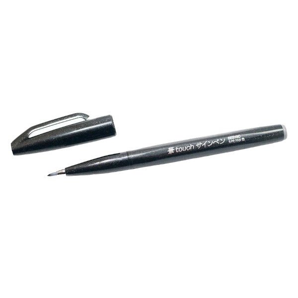 Pentel SES15C Sign Brush Pen Black