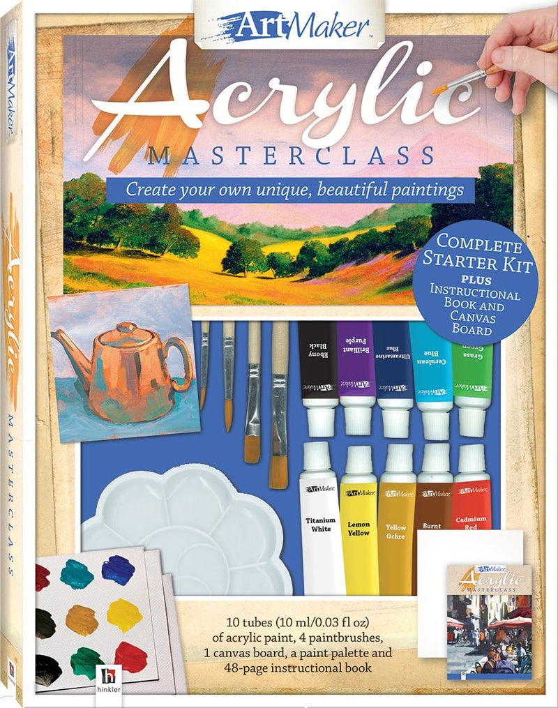 Acrylic Masterclass Kit | Reliance Fine Art |