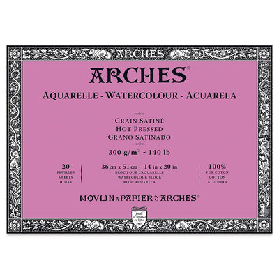 Arches Watercolor Paper Cotton 100% 56x76cm 300g