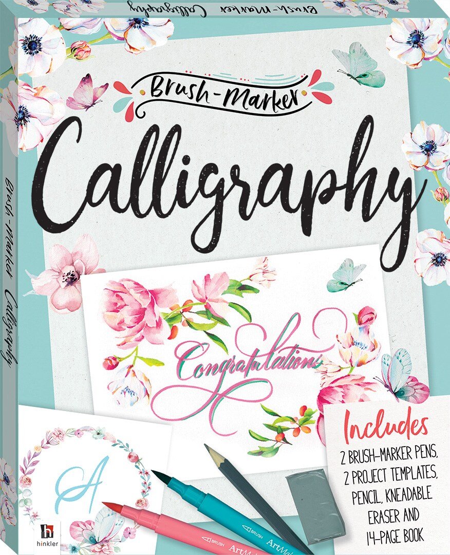 Brush-Marker Calligraphy Kit (Small Format) | Reliance Fine Art ...