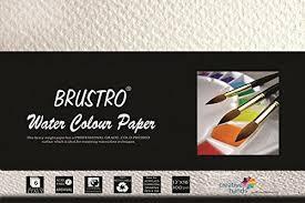 Brustro WaterColour Papers 300gsm 20x20cm (20 sheets) | Reliance Fine Art |A4 & A5Paper PacksPaper Packs A3