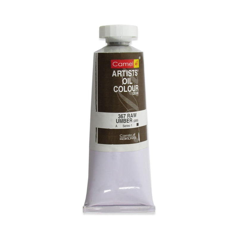 Camel Oil Colour 120ml Raw Umber 367 | Reliance Fine Art |Camel Oil Colours 120 MLOil Paints