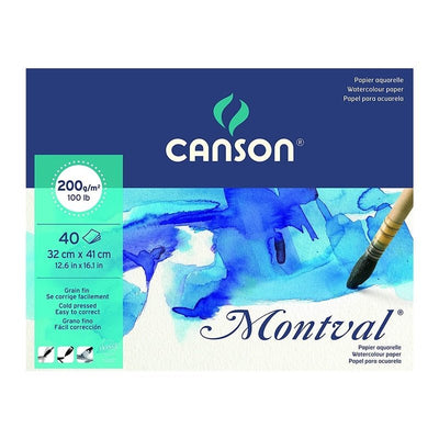 L'Aquarelle Canson Héritage Watercolor Paper - Sheet, Hot Press, 22 x 30, 300  lb (640 gsm)