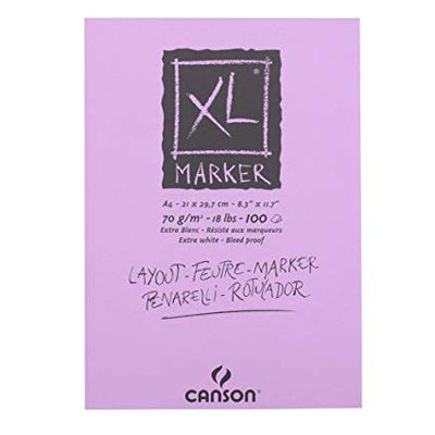 Canson XL Marker Pad 70 GSM A4 | Reliance Fine Art |Art PadsSketch Pads & Papers