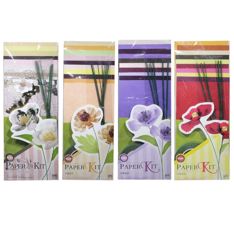 Craft Paper Kit Flowers `1-10` (SFK1-10) | Reliance Fine Art |