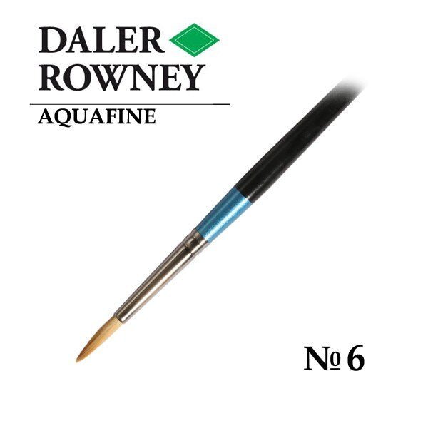 Daler-Rowney Aquafine Round AF85/Size 6 | Reliance Fine Art |Daler Rowney Aquafine BrushesWatercolour Brushes