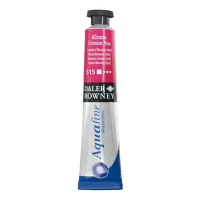 Daler-Rowney Aquafine Watercolour - 8ml - Alizarin Crimson Hue (515) | Reliance Fine Art |Daler Rowney Aquafine Watercolor TubesWater ColorWatercolor Paint