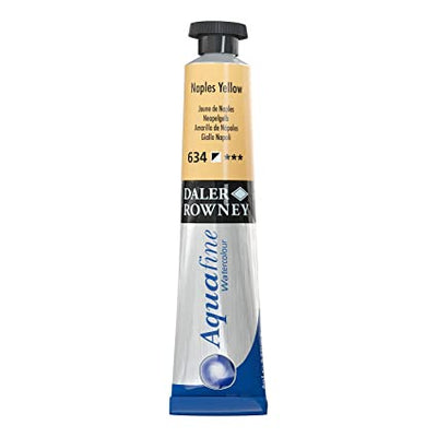 Daler-Rowney Aquafine Watercolour - 8ml - Naples Yellow (634) | Reliance Fine Art |Daler Rowney Aquafine Watercolor TubesWater ColorWatercolor Paint