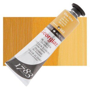 Daler Rowney Georgian Oil 38 ML Yellow Ochre (663) | Reliance Fine Art |Daler & Rowney Georgian Oil ColoursOil Paints