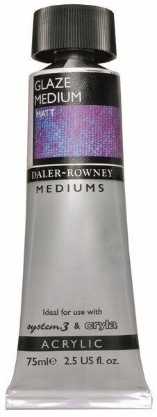 Daler & Rowney Glaze Medium Matt 75ml | Reliance Fine Art |Acrylic Mediums & Varnishes