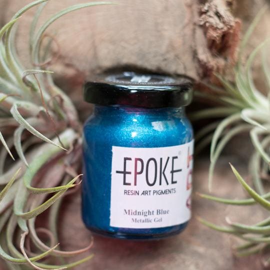 Epoke Metallic Pigments Midnight Blue (75g) | Reliance Fine Art |Pigments for Resin & Fluid ArtResin and Fluid Art