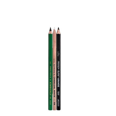 General's Black & White Pencil Set