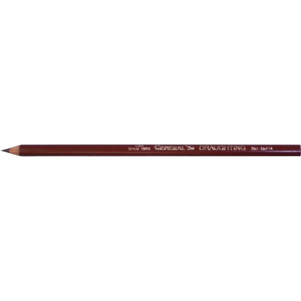 General`s Draughting Pencil (L-G314) | Reliance Fine Art |Individual Charcoal & Graphite Pencils