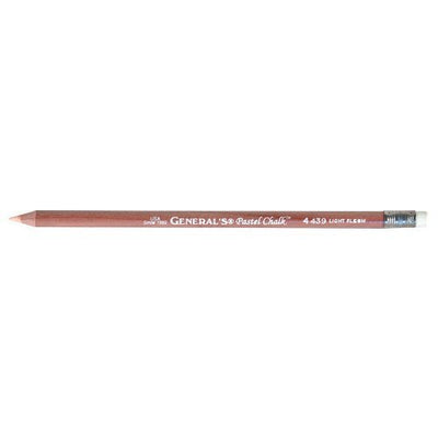 General`s Pastel Chalk Pencil Single Light Flesh (L-4439) | Reliance Fine Art |Individual Charcoal & Graphite Pencils