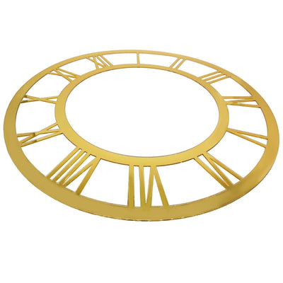 Gold Acrylic Clock Frame Roman Nos 10 Inch (ACFR100) | Reliance Fine Art |Moulds & Surfaces for Resin and Fluid ArtResin and Fluid Art