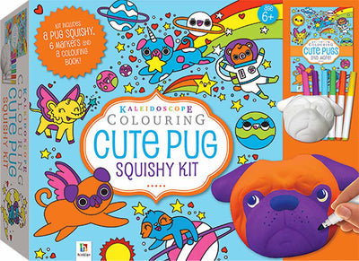 Kaleidoscope Colouring: Cute Pug Squishy Kit | Reliance Fine Art |