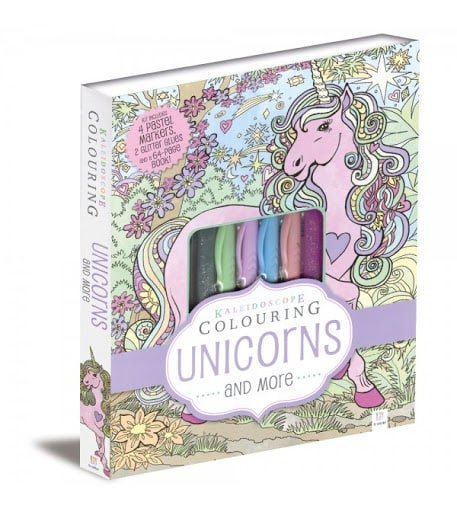 Kaleidoscope Colouring Unicorn and more | Reliance Fine Art ...