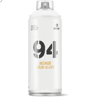 MTN 94 Spray Paint Air White 400ml | Reliance Fine Art |Spray Paint