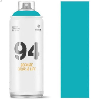 MTN 94 Spray Paint Cyan 400ml | Reliance Fine Art |Spray Paint