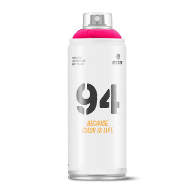 MTN 94 Spray Paint Fluro Pink 400ml | Reliance Fine Art |Spray Paint