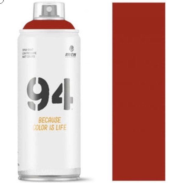 MTN 94 Spray Paint Madrid Red 400ml | Reliance Fine Art |Spray Paint