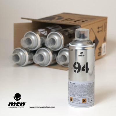 MTN 94 Spray Paint Silver Jewel 400ml | Reliance Fine Art |Spray Paint