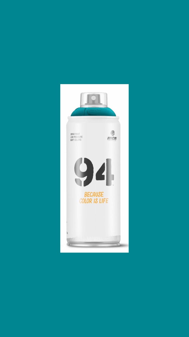 MTN 94 Spray Paint Turquoise 400ml | Reliance Fine Art |Spray Paint