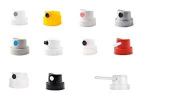 MTN Caps Set of 11pcs | Reliance Fine Art |Spray Paint