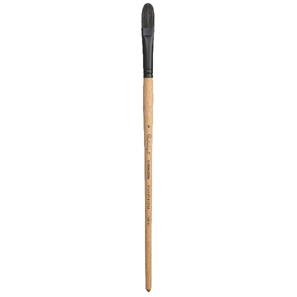 Princeton Catalyst Polytip Brush Synthetic Filbert Long Handle Size 8 (P6400FB8),Brush for Acr n Oil | Reliance Fine Art |Oil BrushesOil Paint BrushesPrinceton Catalyst Polytip Brushes