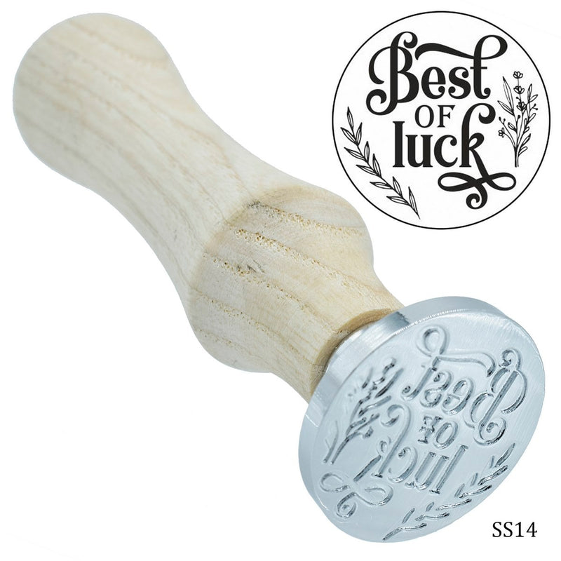 Sealing Stamp Best Of Luck (SS14) | Reliance Fine Art |Wax Seals