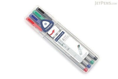 STAEDTLER Triplus fineliner Pen 0.3mm-4set | Reliance Fine Art |Illustration Pens & Brush Pens