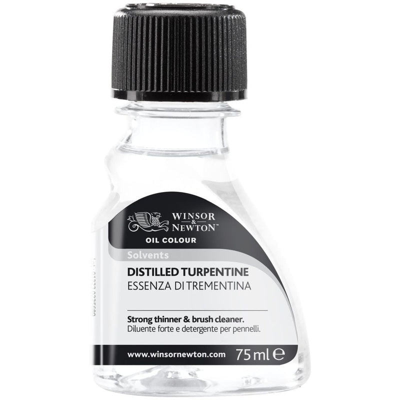 Winsor & Newton Distilled Turpentine 75 ML | Reliance Fine Art |Oil Mediums & VarnishOil Painting Mediums & Varnishes