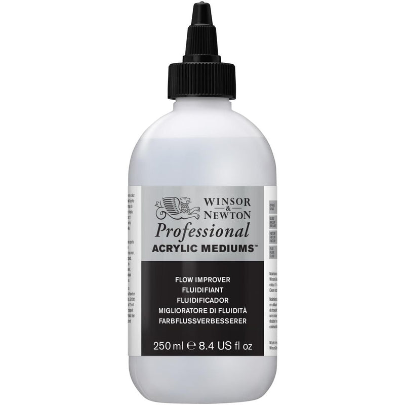 Winsor & Newton Professional Acrylic Flow Improver 250ml | Reliance Fine Art |Acrylic Mediums & Varnishes