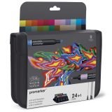 Winsor & Newton Promarker Set of 24 Arts & Illustration Set | Reliance Fine Art |Markers